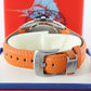 Tommy Bahama Relax Rlx1018 A126 Orange Leather Band Watch 10 Atm