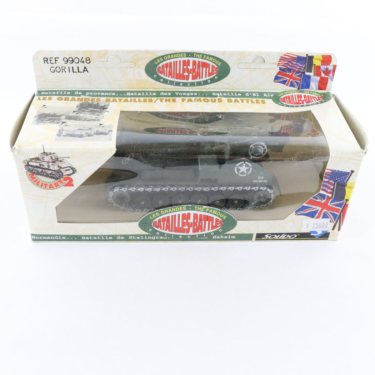 M41 Howitzer Armored Vehicle Famous Battles Solido 1:43 99048 Metal
