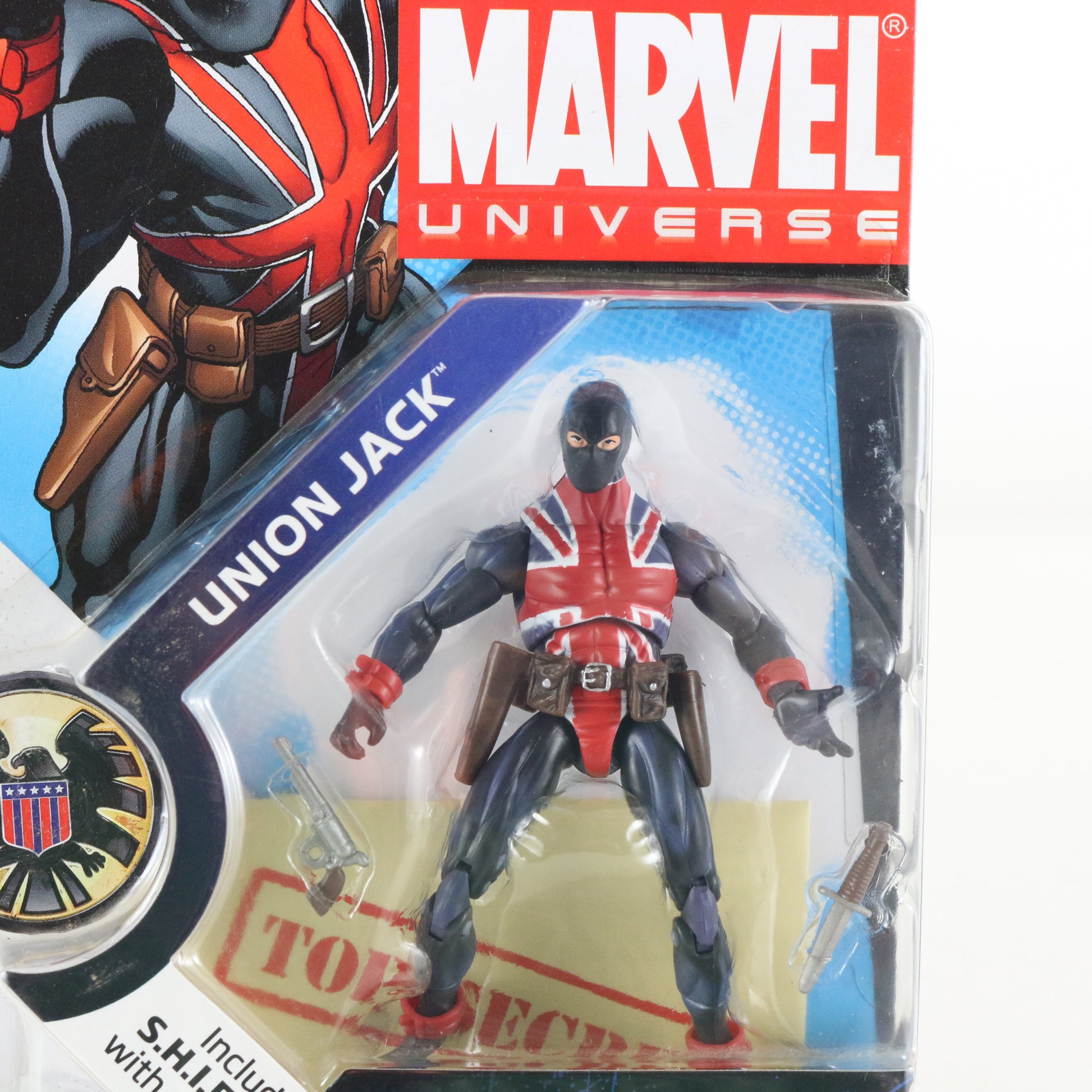 Marvel Universe 026 Union Jack 3.75" Action Figure Hasbro 