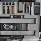 Performance Parts Gm Black & Silver Diecast Tool & Trailer Set GMP 1:18 G1800148