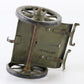Lineol-style metal horse-drawn military supply cart Germany vintage toy