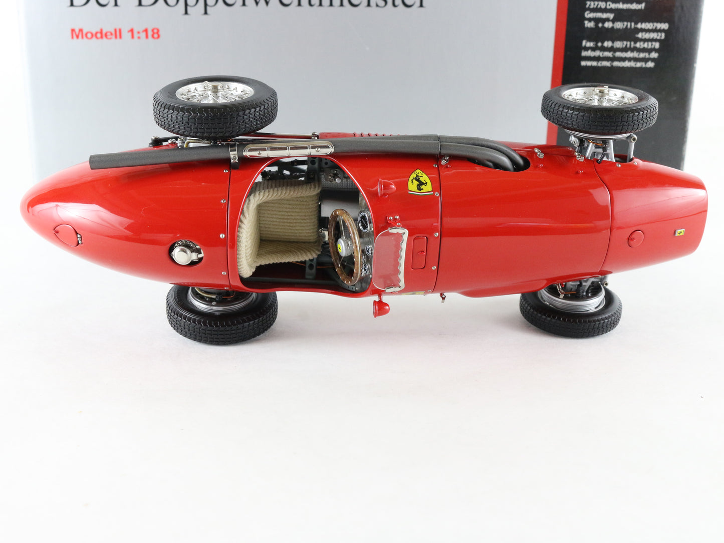 1953 Ferrari 500 F2 Der Doppelweltmeister Red CMC 1:18 M-056 Model Car