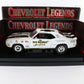1969 Camaro Z28 Prostock Strickler No 2 White Chevrolet Legends ERTL 1:18 29265P