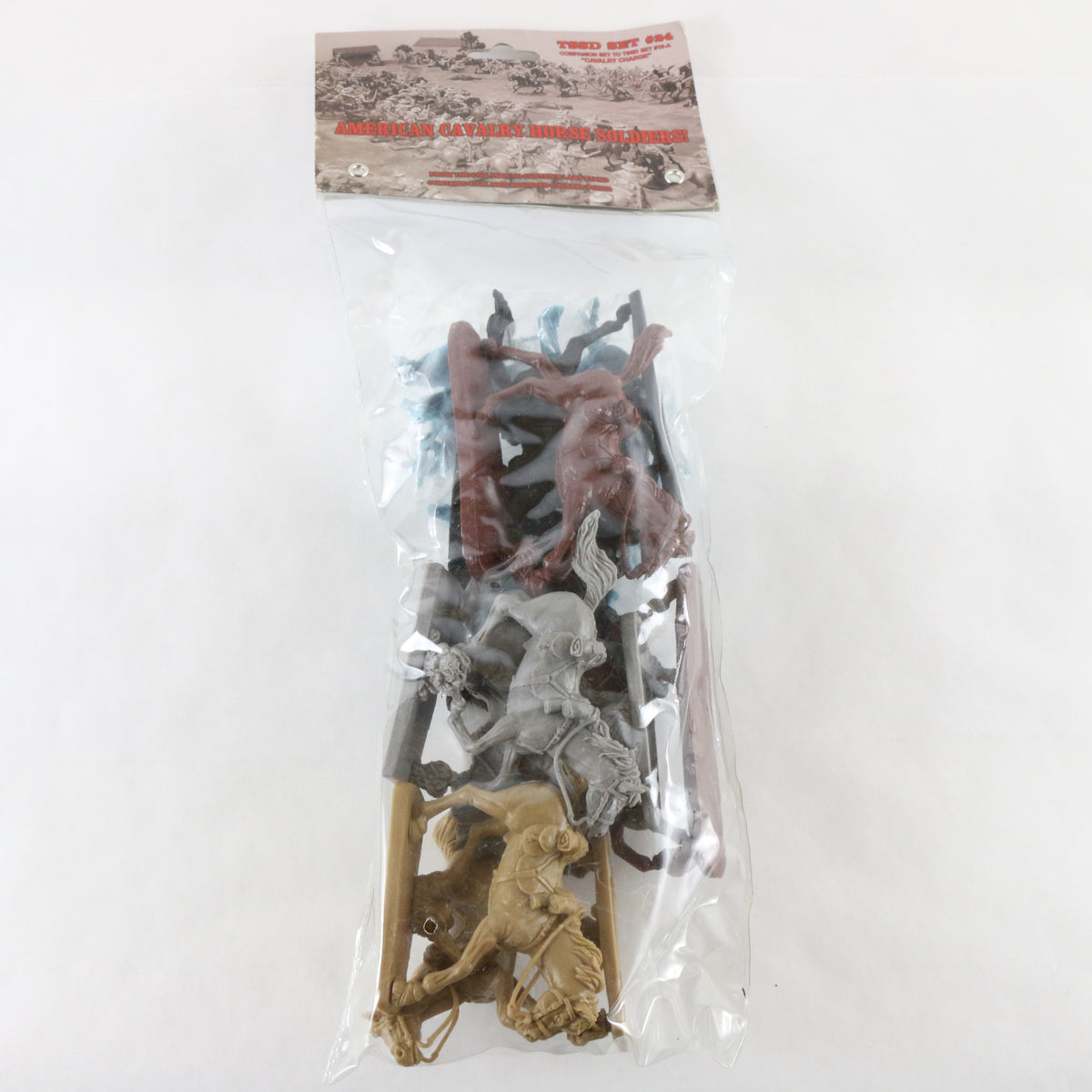 Set Of American Civil War Cavalry Horse Soldiers TSSD Set #24 Plastic Figures