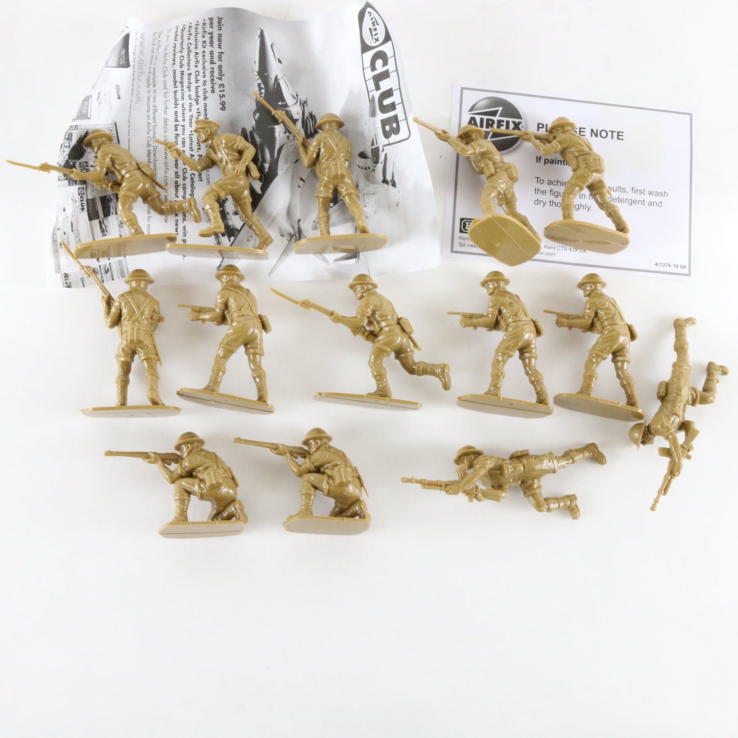 British 8th Army WWII Airfix 1:32 A02707 Plastic Model Soldier Figures