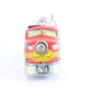 Santa Fe 2356 Diesel Locomotive Red & Yellow Battery Tin Litho Sakai? 7” Nomura? bright ATSF battery-powered engine
