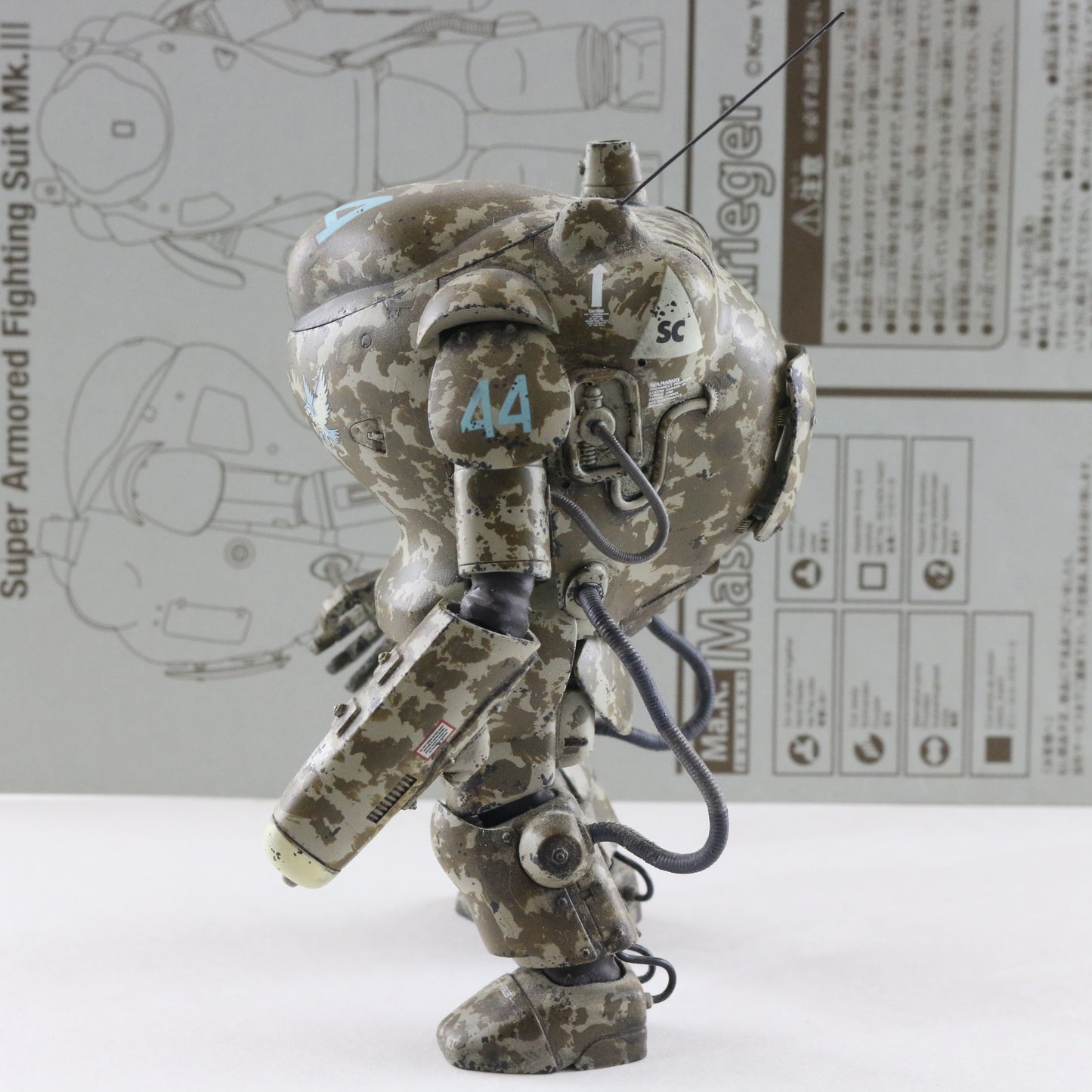 Ma.k Maschinen Raptor Super Armored Fighting Suit MkIII 1/20 Built Painted NICE