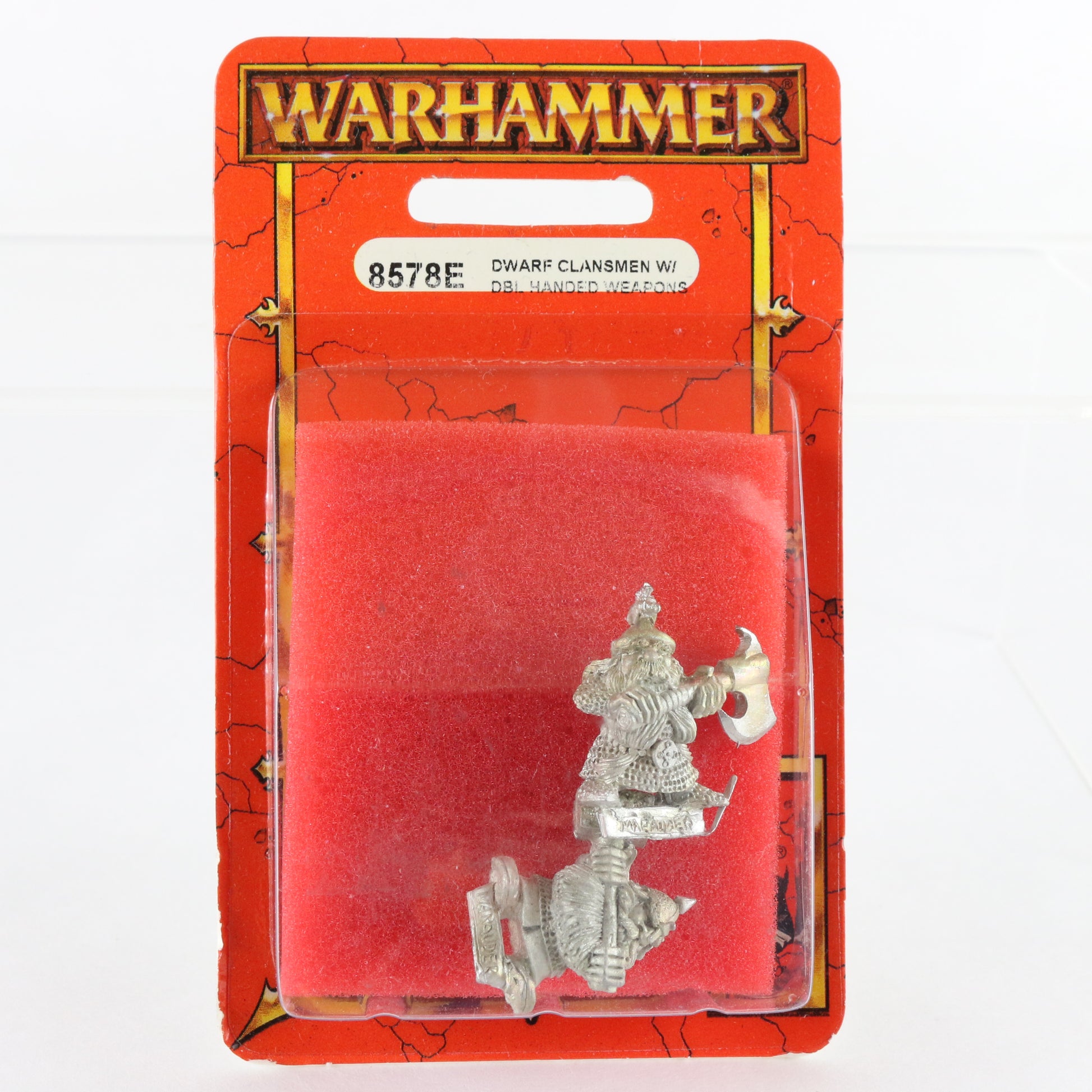 Dwarf Daemon Slayer Citadel Warhammer 8098/1 White Painted 1"