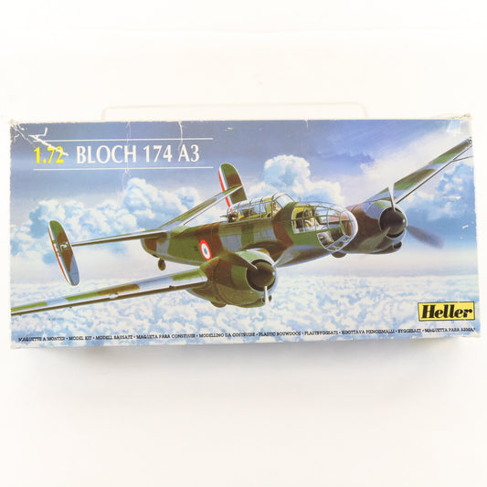 Bloch 174 A3 French Light Bomber Heller 1:72 Model Plane Kit 80312