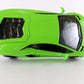 Lamborghini Aventador Lp700-4 Bburago 1:18 Green Diecast Model Car