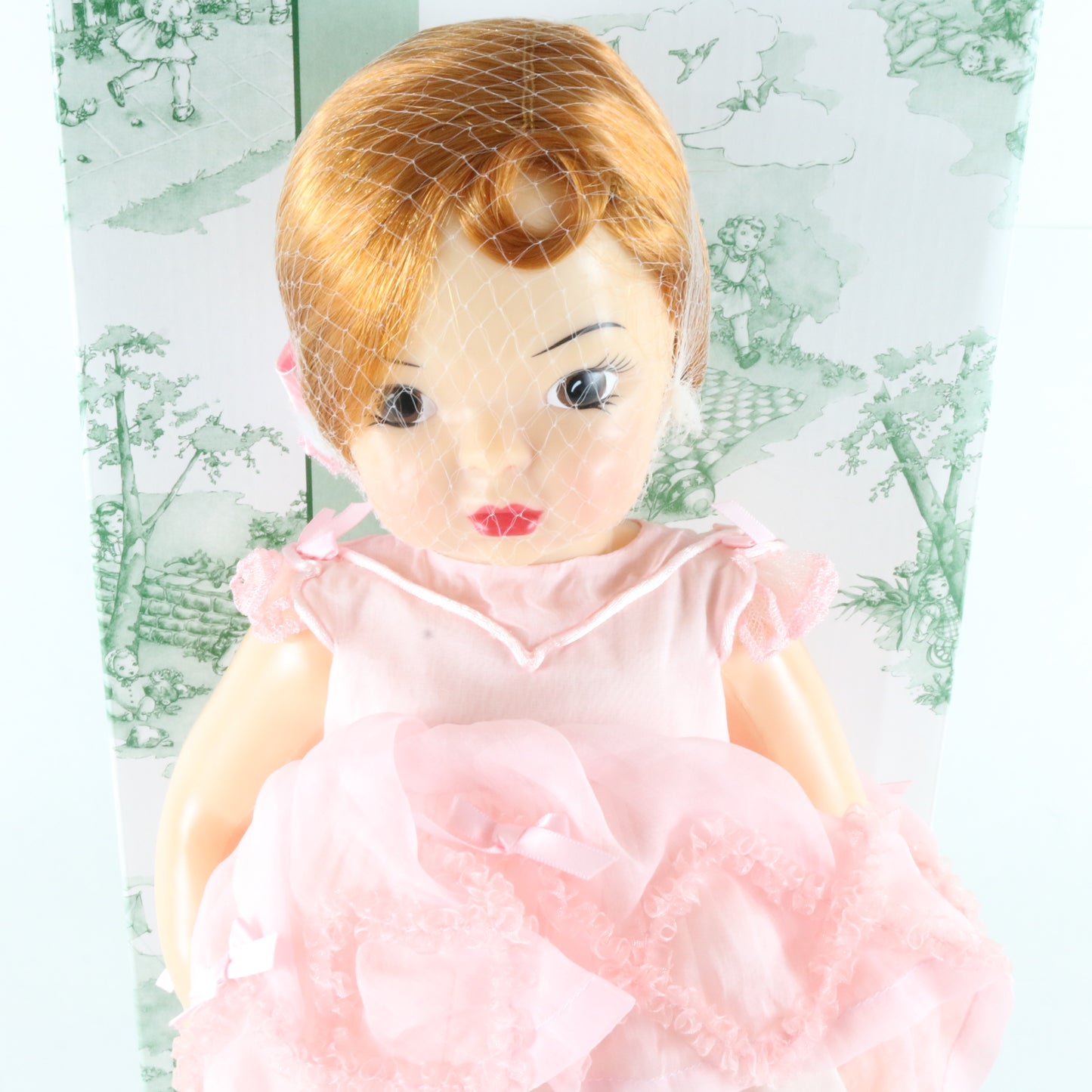 Terri Lee Pretty In Pink Redhead 16" Vinyl Doll W/ Dress & Accessories 20025