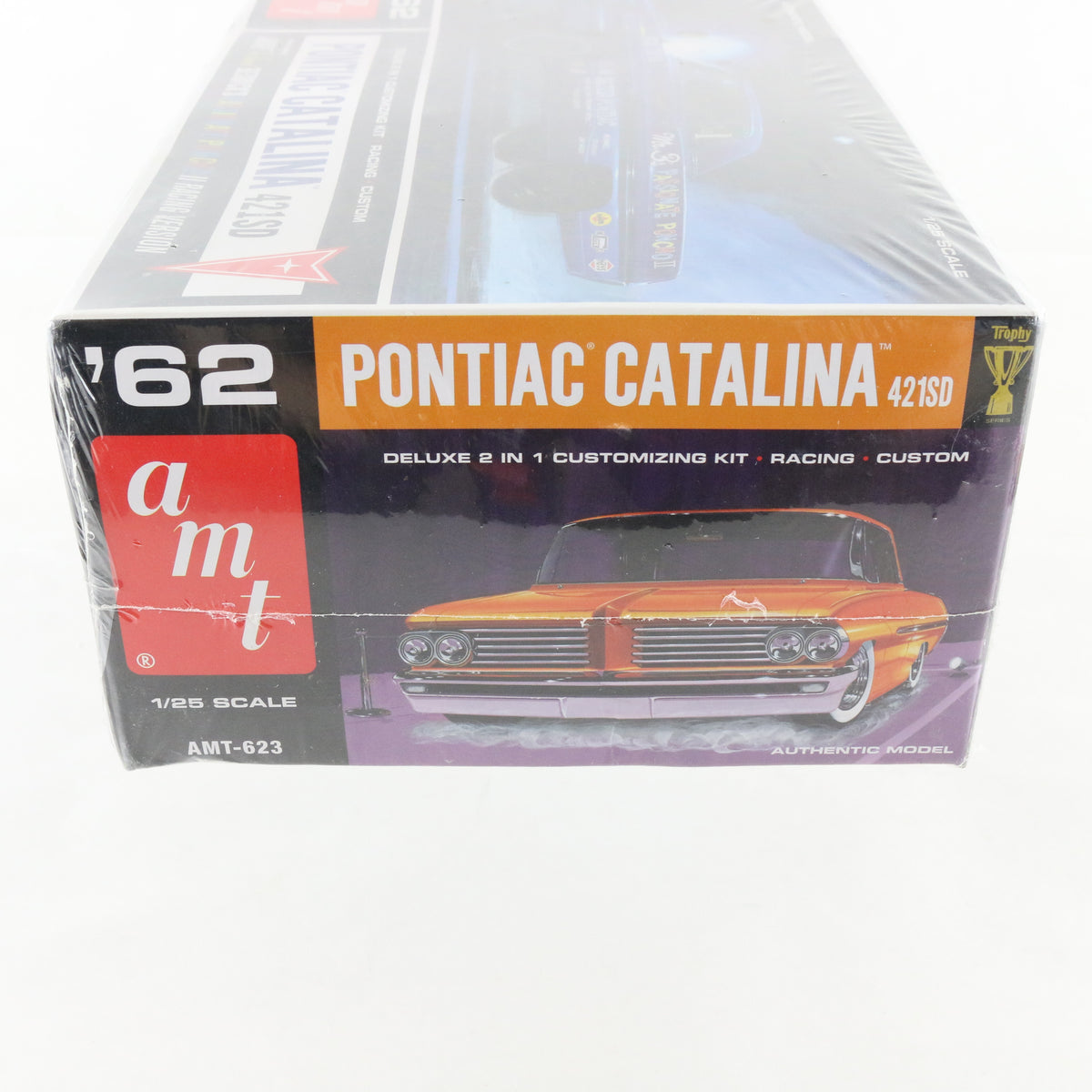 1962 Pontiac Catalina 421SD Passionate Poncho AMT 1:25 2 In 1 Model Kit AMT623