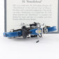 1936 Harley Davidson El Knucklehead Blue White Franklin Mint 1:24 Motorcycle