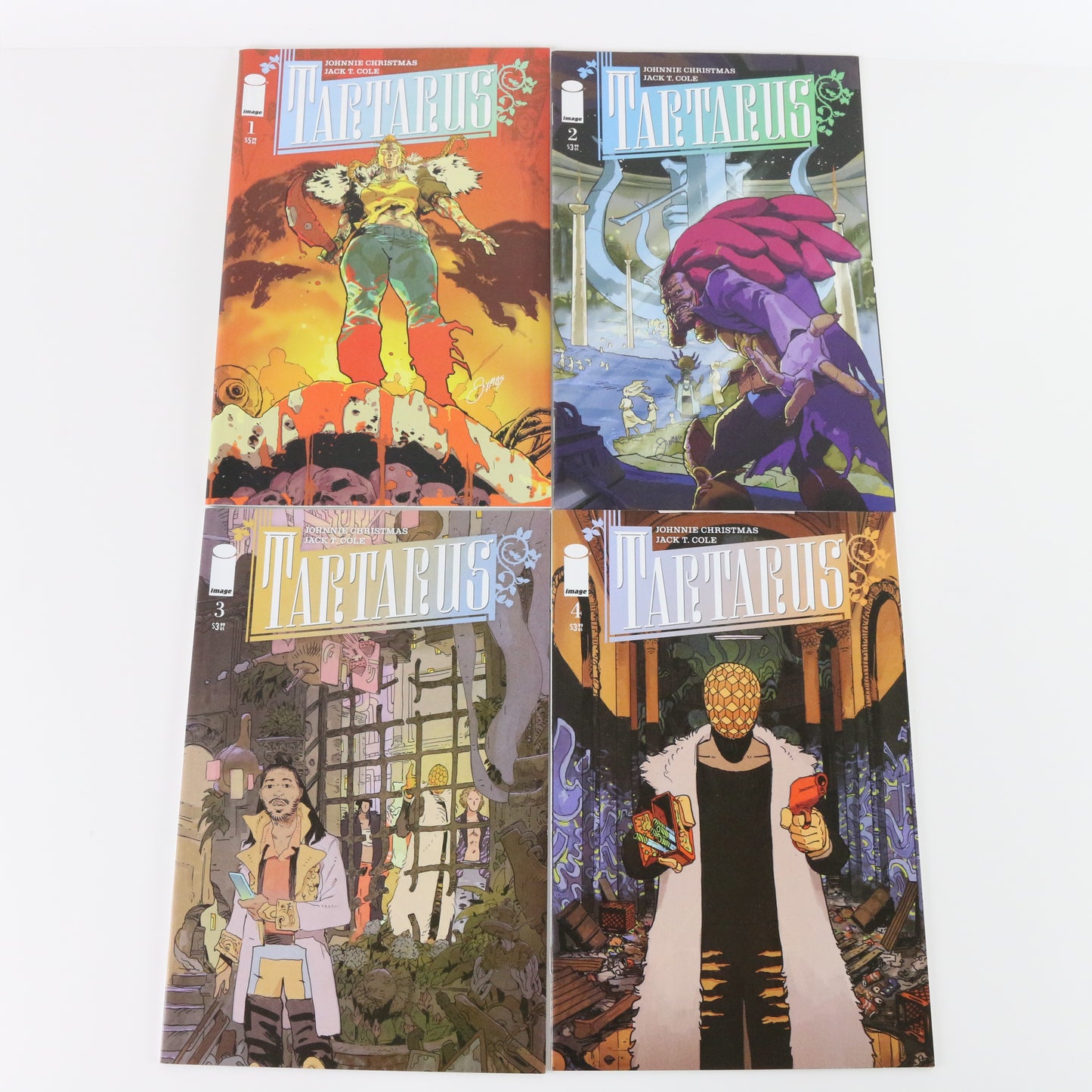 Lot Of 10 Tartarus #1-10 Image Johnnie Christmas Krahnke COMPLETE RUN