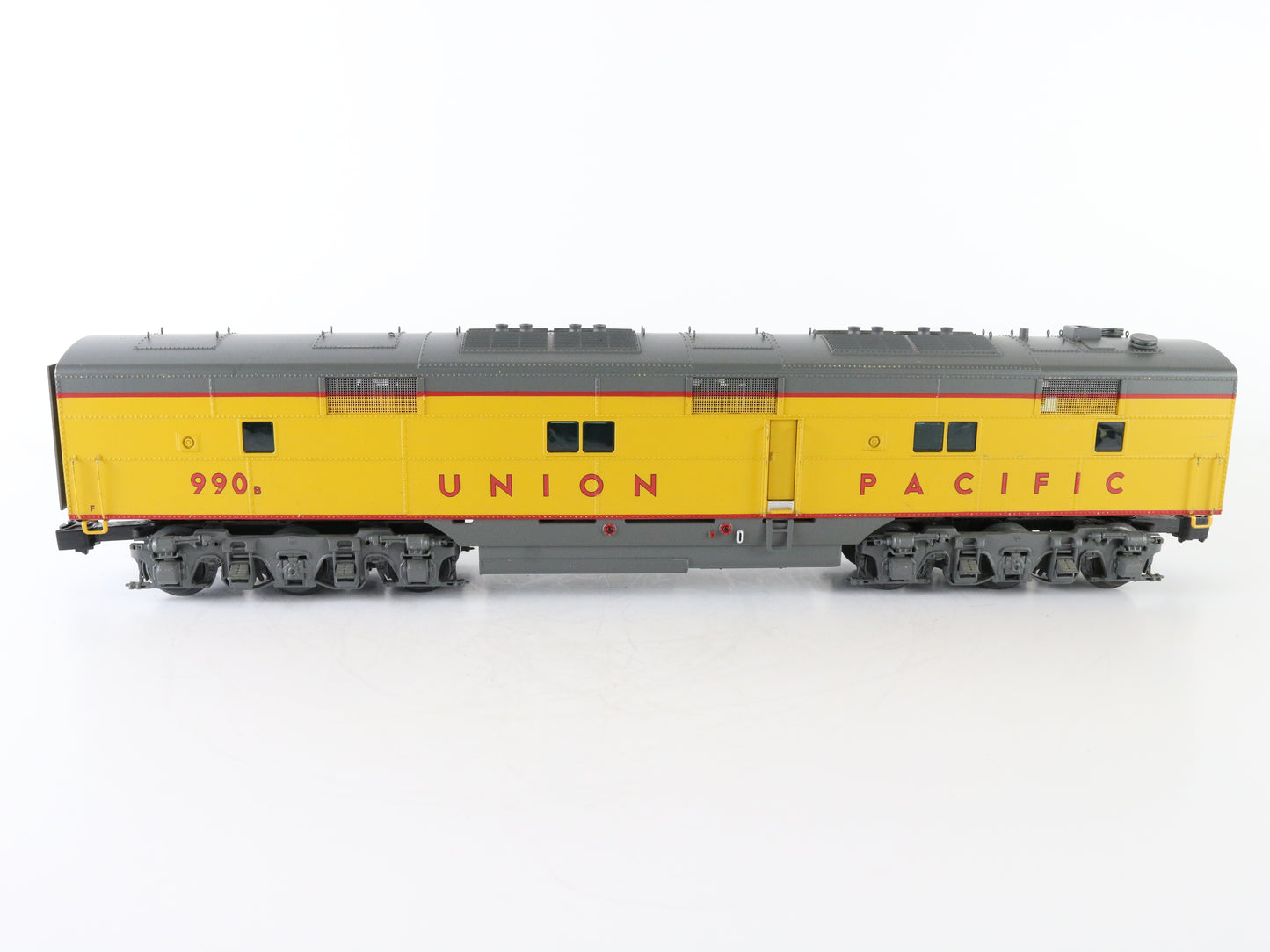 Lionel O Union Pacific UP 990b E7 Dummy Diesel Locomotive Engine NON POWERED – Lionel O scale Union Pacific E7 dummy diesel locomotive, non-powered model.