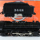 Lionel O 6-18087 Santa Fe ATSF 3448 4-6-2 Pacific Steam Locomotive & Tender