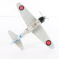 Mitsubishi A6m Zero Military Fighter Plane Toy Mark 7.5"