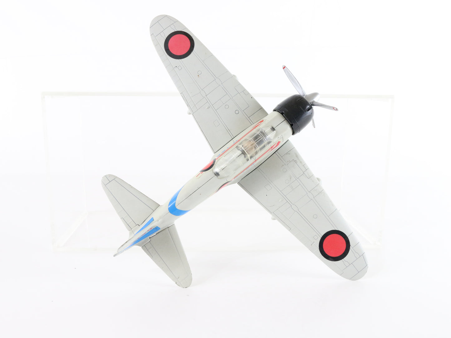 Mitsubishi A6m Zero Military Fighter Plane Toy Mark 7.5"