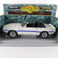 1969 '69 Ford Shelby Mustang GT500 White Blue American Muscle ERTL 1:18 7943