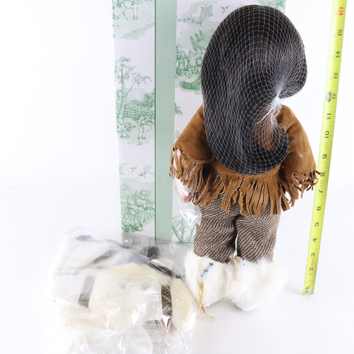 Terri Lee Nanook Eskimo 16" Vinyl Doll W/ Winter Coat & Extras 173/350 20027