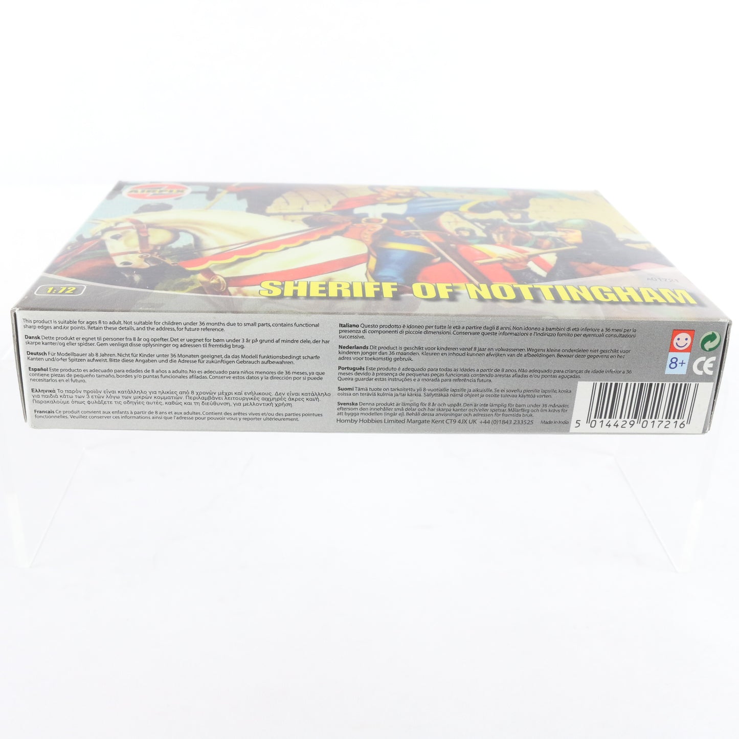 Sheriff Of Nottingham Airfix 1:72 A01721 Plastic Model Figures Sealed