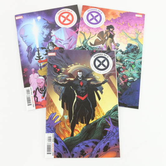 Powers Of X #1 #5 #6 Marvel Hickman Silva Comic Covers