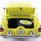 1955 Ford Thunderbird Convertible Yellow Danbury Mint 1:24 Model Car