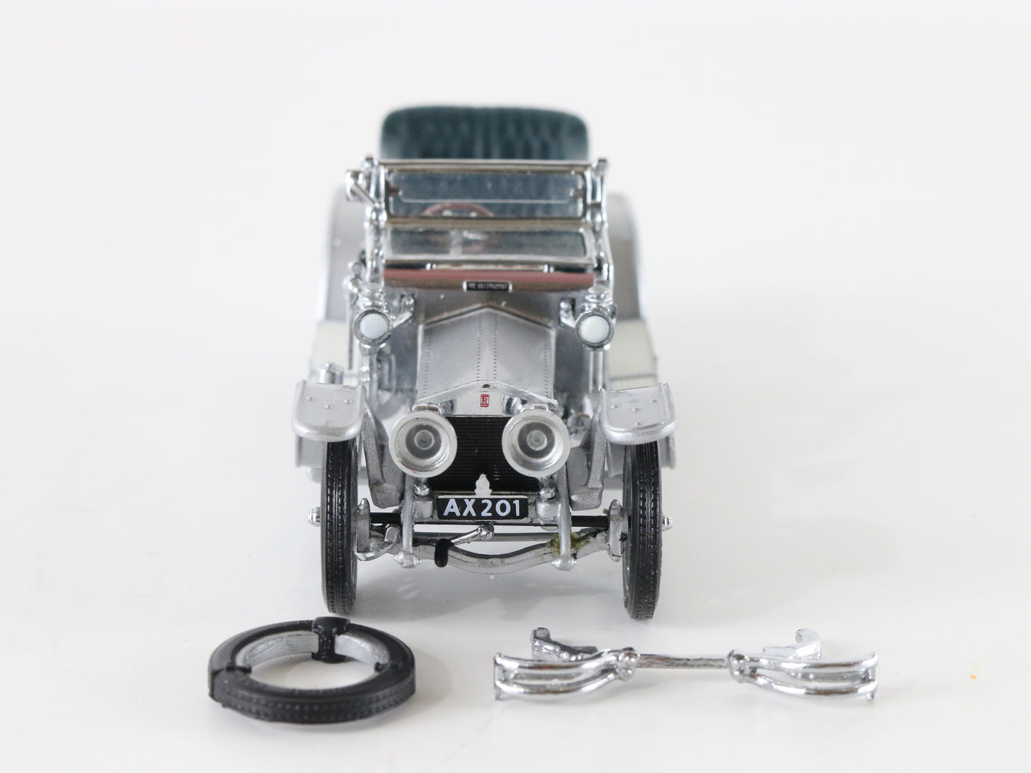 1907 Rolls Royce Silver Ghost Franklin Mint 1:43 Metal Model Car