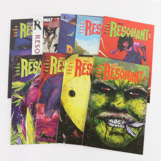 Resonant #1-4 Vault Comics Comic Covers