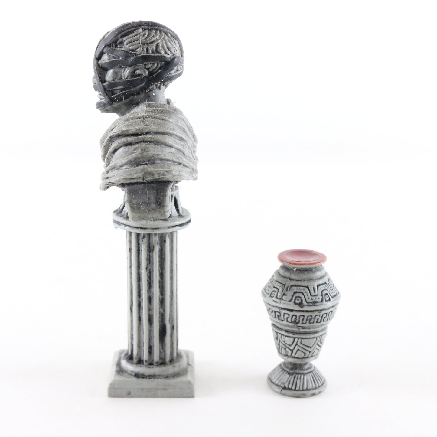 Lot Of 2 Mcfarlane Metal Gear Psycho Mantis Accessories Bust & Vase 1999