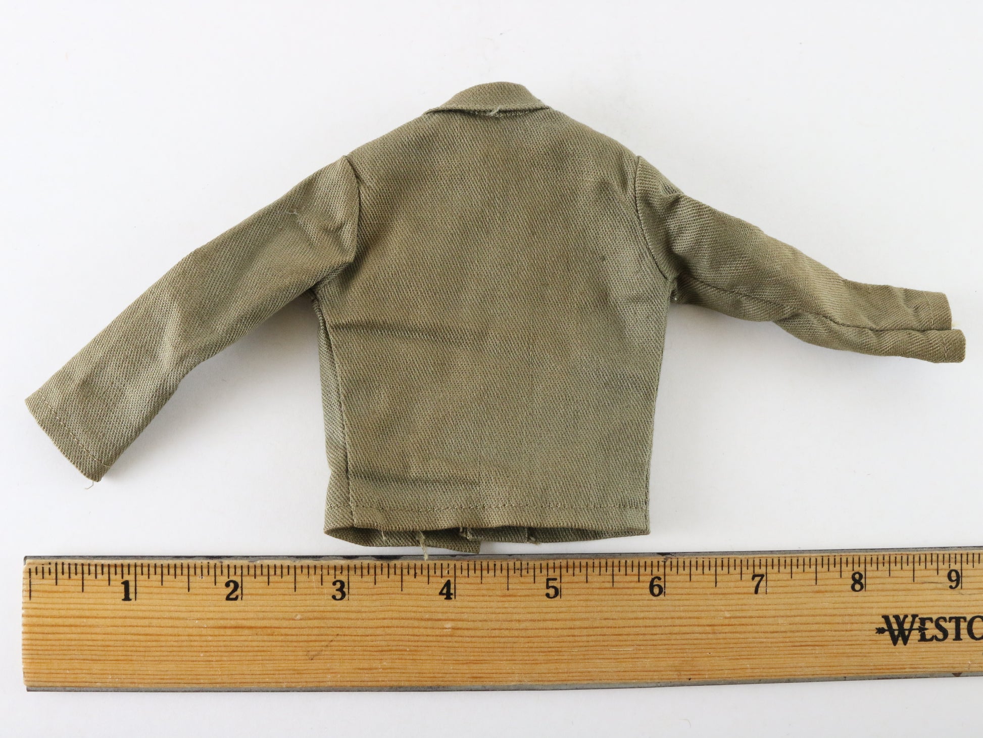  1964 Hasbro Gi Joe Army Fatigue Jacket Green For 12" Figures