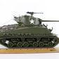 General George Patton Usa M4a3 Sherman Tank Franklin Mint 1:24 Military Vehicle