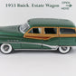 1953 Buick Estate Wagon Green Wood Panel Danbury Mint 1:24 Diecast Model Car