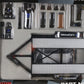 Mopar Tool & Trailer Set Black Diecast Metal GMP 1:18 Model G1800149