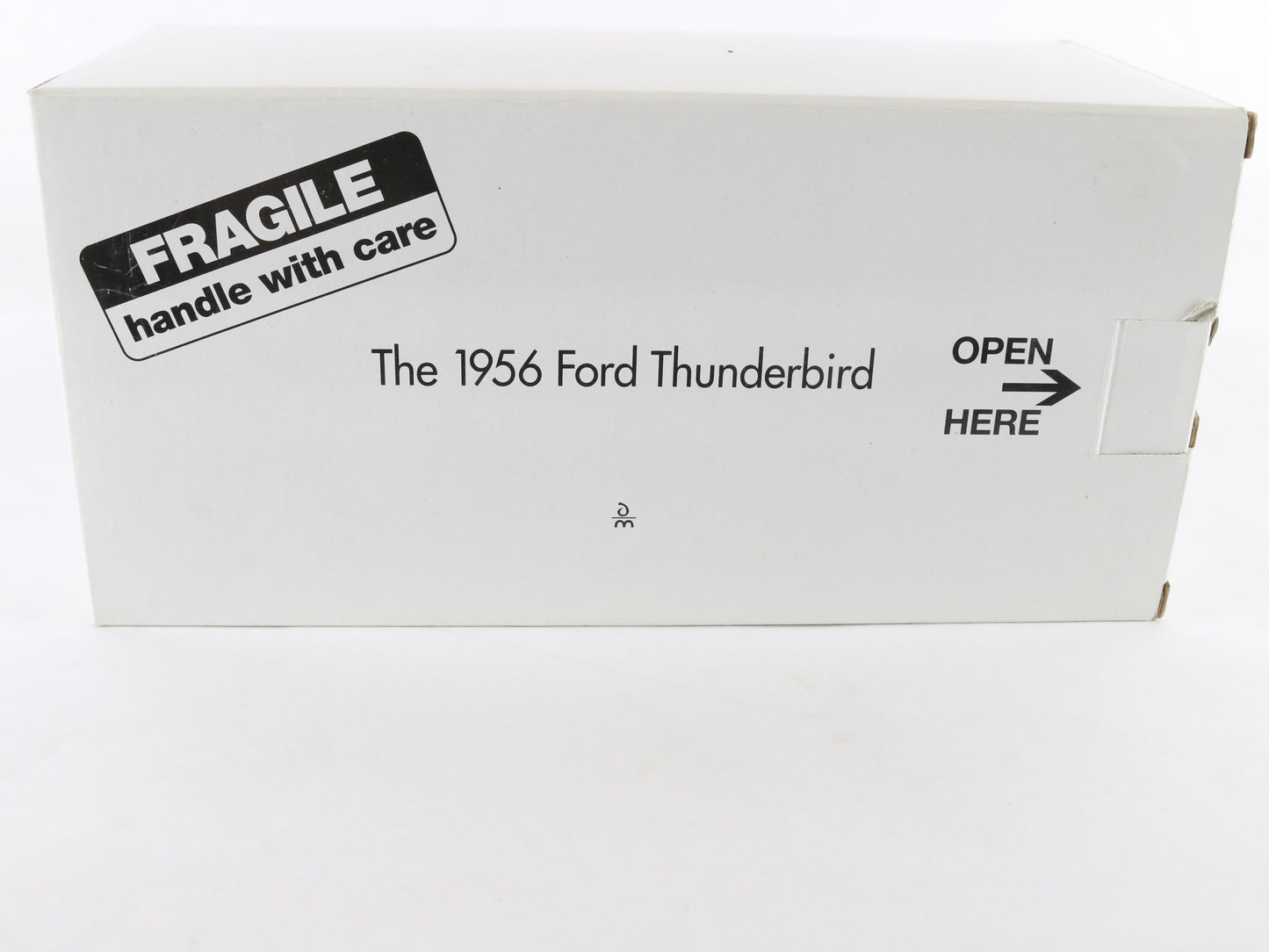 1956 Ford Thunderbird Convertible White Danbury Mint 1:24 Diecast Model