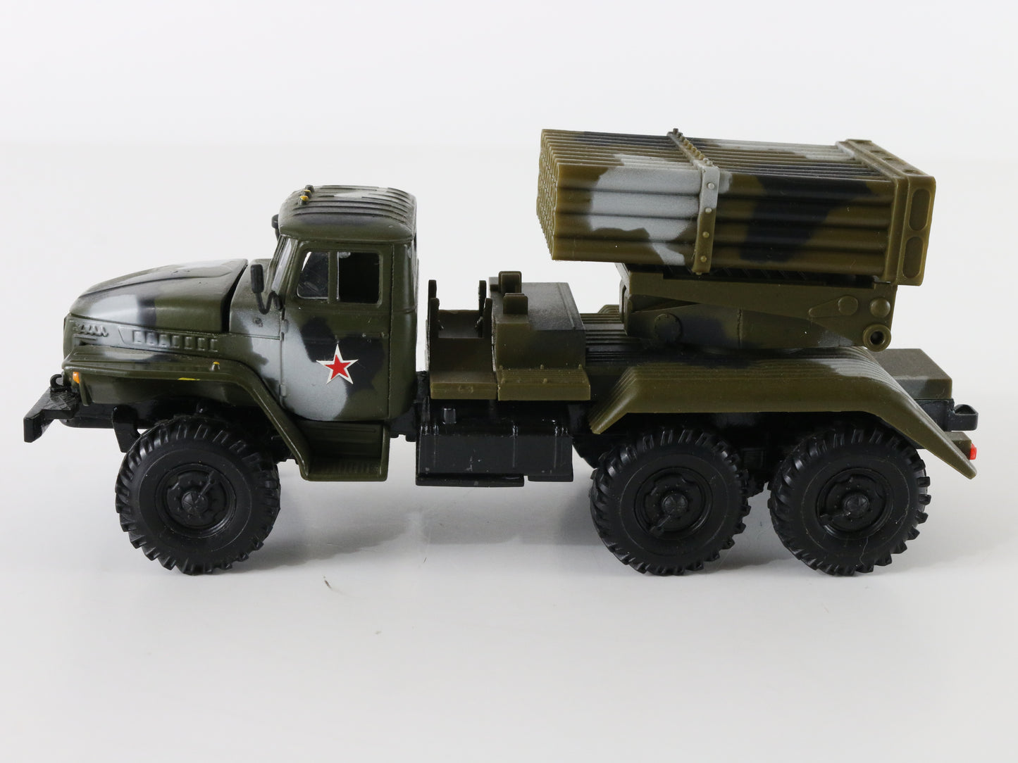 Ural 4320 Vpan Bm-21 Grad Rocket Launcher Electon 1:43 Model Military Truck