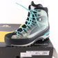 La Sportiva Trango Cube GTX Womens Light Grey Mint Hiking Boots Size 6.5 USA