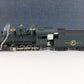 United HOn3 BF&K #6 Brass 2-8-0 Locomotive Engine & Tender