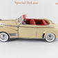 1941 Chevrolet Special Deluxe Convertible Tan Red Danbury Mint 1:24 Diecast