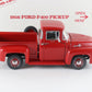 1956 Ford F-100 Half-Ton Pickup Truck Red Danbury Mint 1:24 Diecast Model Car