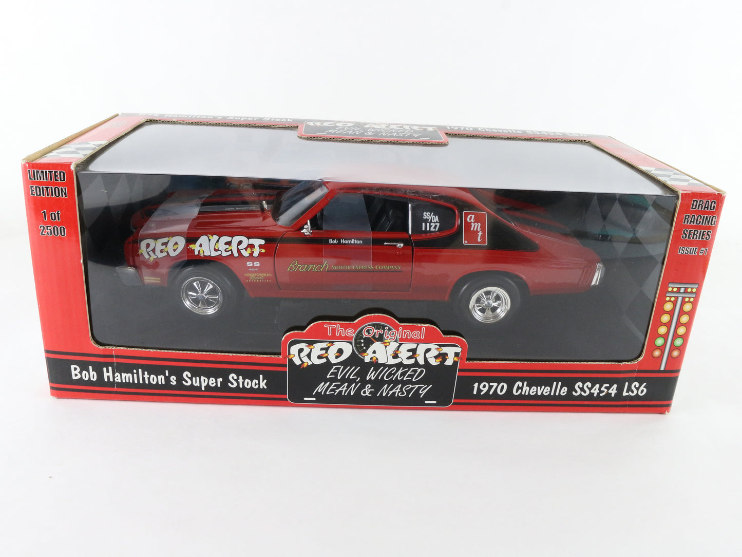 ERTL 1:18 1970 Chevy Chevelle SS454 LS6 Red Alert Hamilton 1 Of 2500 29108