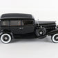 1932 Cadillac V-16 Sedan Black Danbury Mint 1:24 Diecast Model Car