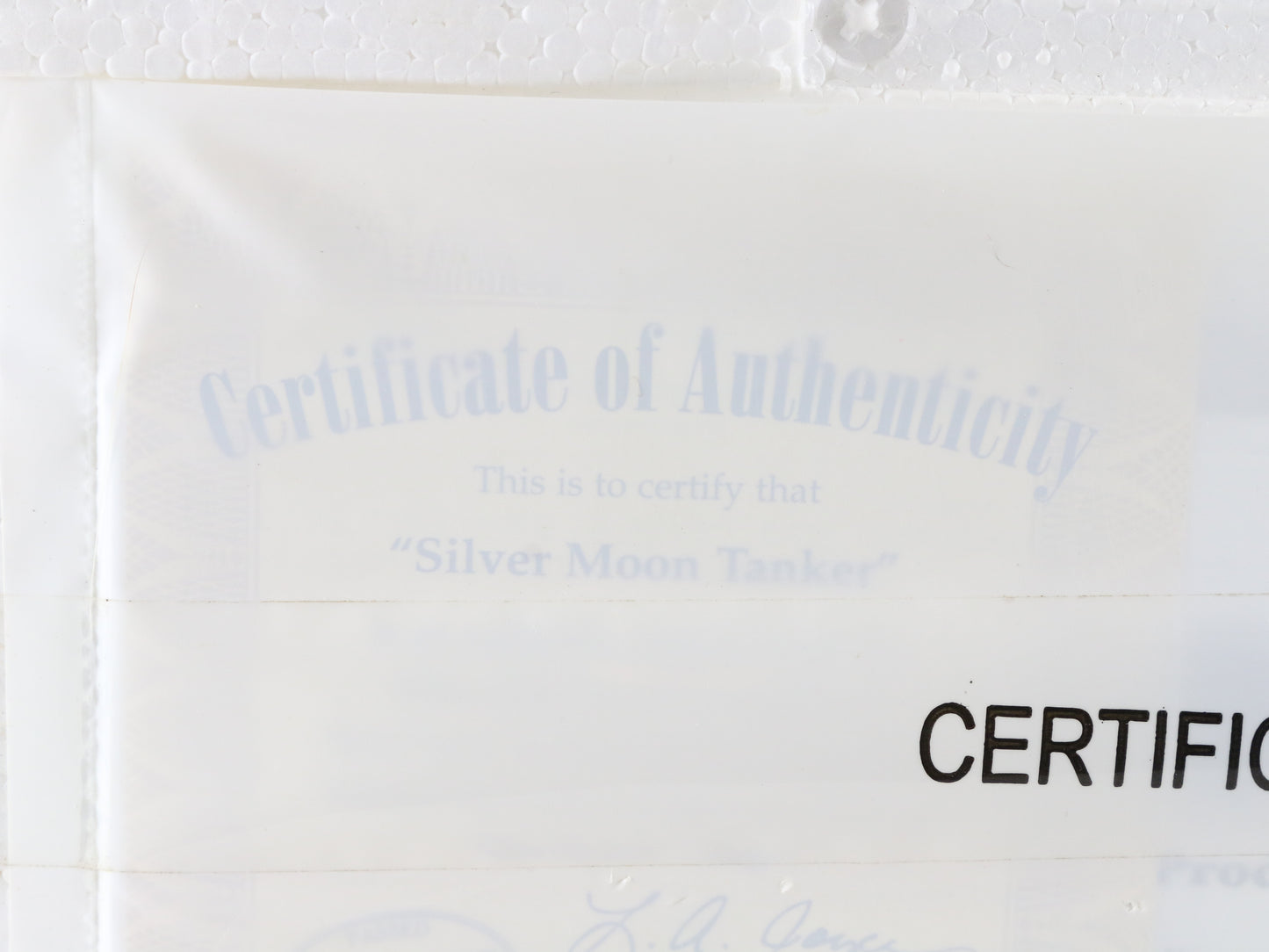 Hawthorne Village HO Silver Moon Tanker Train Car Sealed In Case