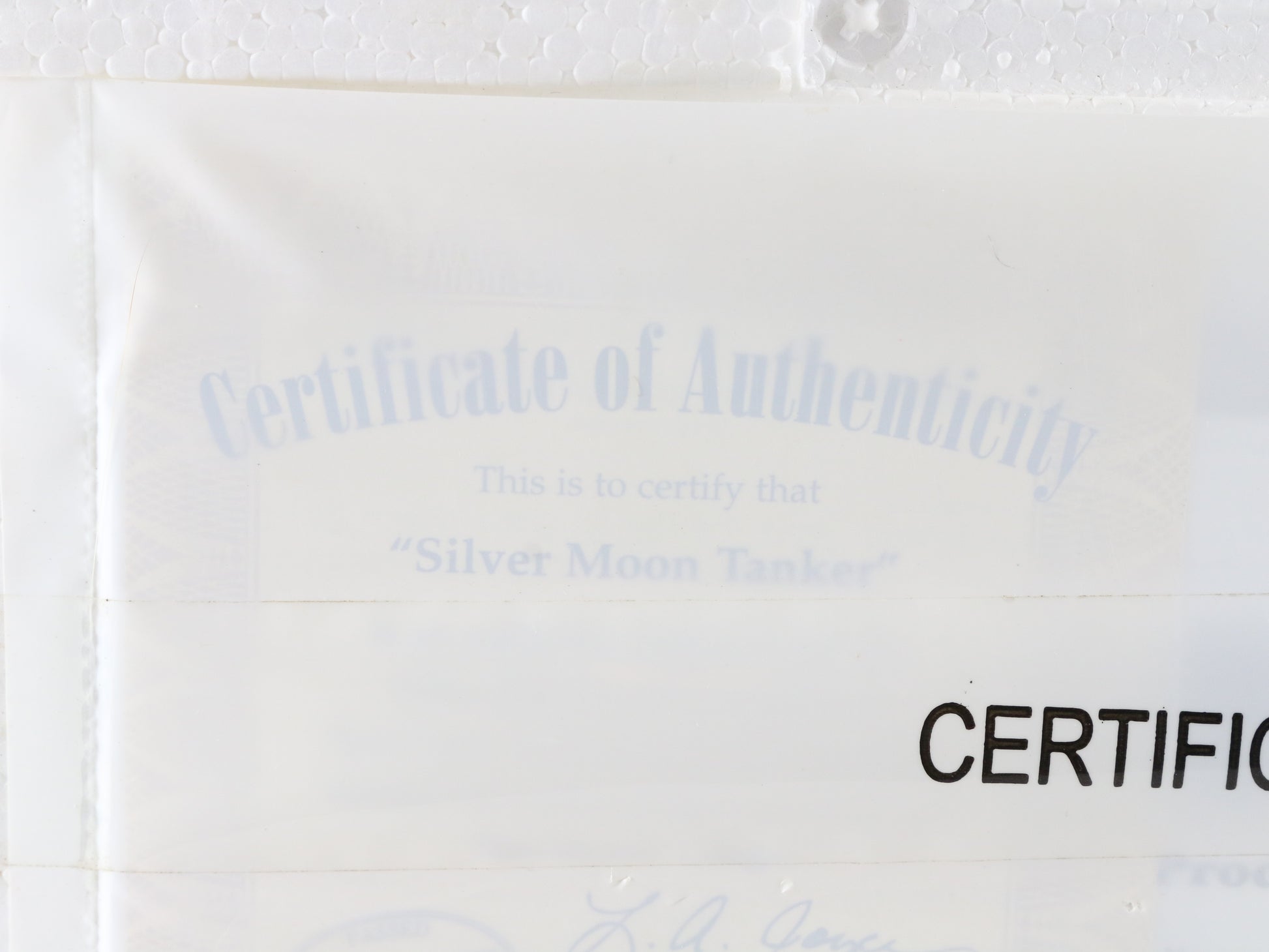 Hawthorne Village HO Silver Moon Tanker Train Car Sealed In Case