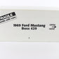 1969 Ford Mustang Boss 429 Raven Black Fastback Danbury Mint 1:24 Diecast Model