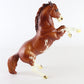 Breyer 70th Anniversary Edition Fighting Stallion Chestnut Pinto Matte Horse