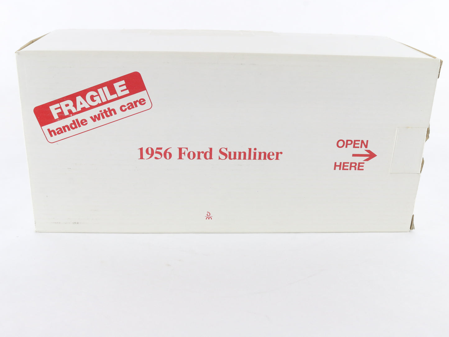 1956 Ford Fairlane Sunliner Convertible Red White Classic Danbury 1:24 Diecast