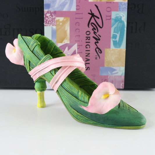 Calla Lily Flower Resin Shoe