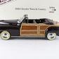 1948 Chrysler Town & Country Convertible Black Danbury Mint 1:24 Model w/ Box