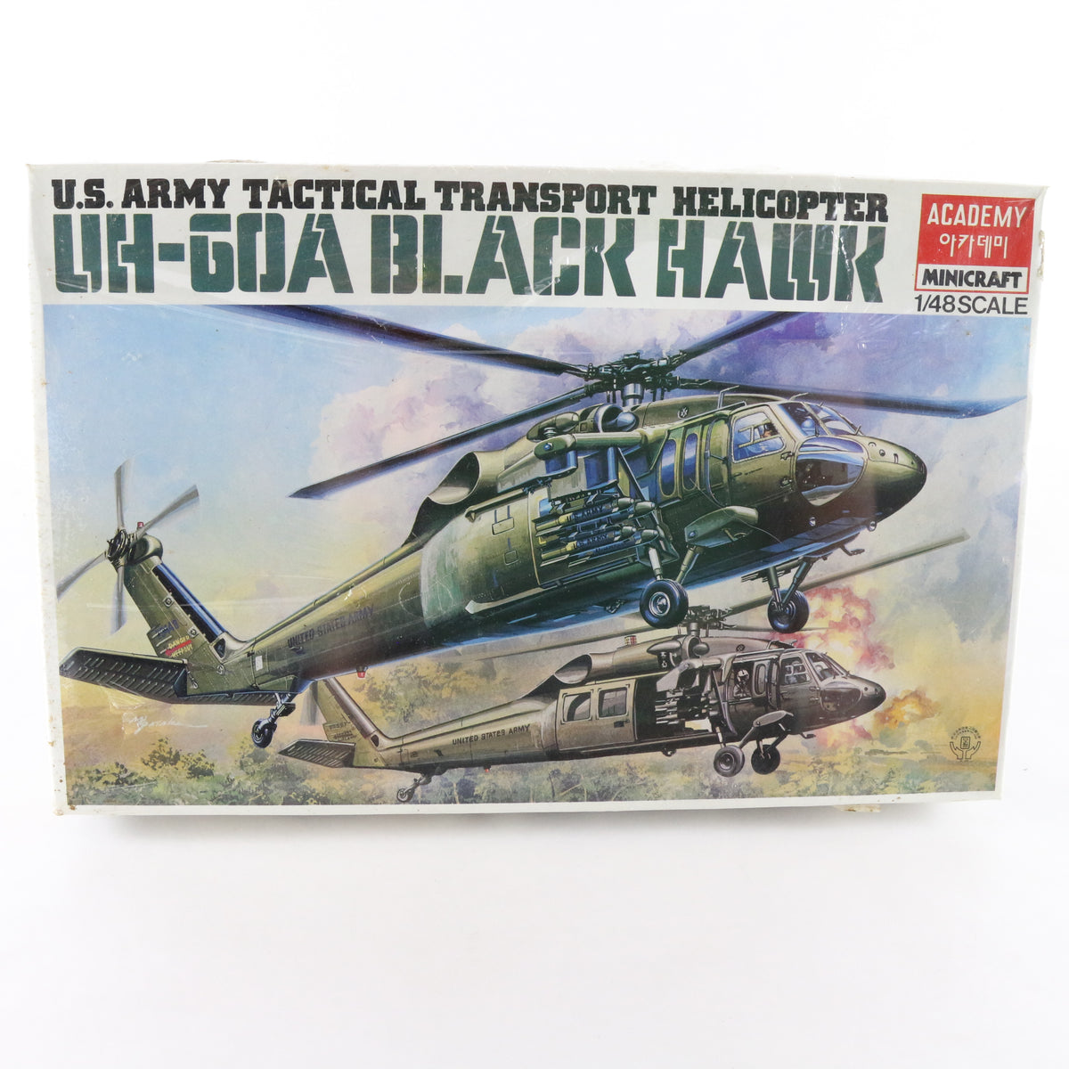 UH-60A Black Hawk Us Army Transport Helicopter Academy Minicraft 1:48 Kit 1612